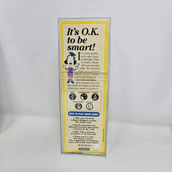 Brain Quest Quiz Flash Cards Lot of 3 2nd Grade 3rd Grade Ages 7 to 9 Unused - Picture 10 of 16